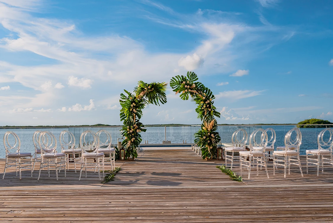 Sunset Caribe Poolside